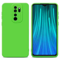 Cadorabo Case for Xiaomi RedMi NOTE 8 PRO Protective Cover Green TPU Silicone Case Cover