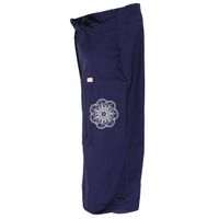 Yogatasche SURYA Bag Baumwolle für Schurwollmatten, dunkelblau, L:75