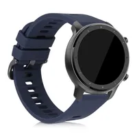 kwmobile 2x Sportarmband kompatibel mit Huami Amazfit GTR (47mm) / GTR 2 / GTR 2e / GTR3 / GTR 3 Pro Armband - Fitnesstracker Band Set aus TPU Silikon
