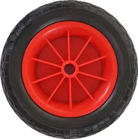 Ersatzrad für Bollerwagen, Reifen Sackkarrenrad, PolyurethanRad 260x80 mm
