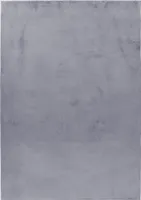 Pufovaný koberec s nadýchaným vlasom 80x250cm sivý