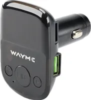 WAYME Transmiter FM 12/24V z USB QC3.0 + Auto-ID, woltomierzem i HandsFree