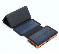 BOT Solární powerbanka SP1 5 panelů 20000mAh černá