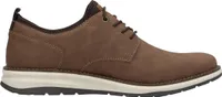Rieker Herren Schnürschuh Gummizug Halbschuh Ziernaht 14702, Größe:41 EU, Farbe:Braun