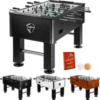 TUNIRO Profi Tischkicker Tischfussball Kicker Kickertisch PRO Schwarz