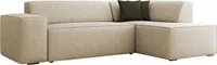 MIRJAN24 Ecksofa Lordin, Polsterecke, L-Form Sofa, Polstergarnitur, Eckcouch vom Hersteller (Zetta 291 + Zetta 294, Seite: Rechts)
