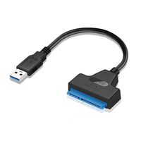 USB 3.0 zu SATA Adapter Konverter Kabel 22Pin SATAIII zu USB 3.0 Adapter zu 2,5 "SATA HDD SSD