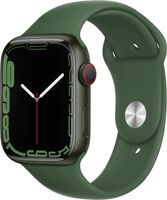 Apple Watch S7 Alu 45mm Green (Náramok Clover) LTE iOS