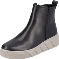 Rieker Komfort Stiefeletten W0562-00 Damen 31353933343239 Schwarz 38 EU