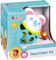 Gummiball mit Rasselbär
