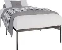 CLP Metallbett Fargo,schwarz 200x100x42 cm
