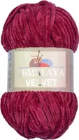 Strickfein Himalaya Dolphin Velvet super Bulky Chenille Garn Wolle strickgarn 100 gr 90010 - himbeere