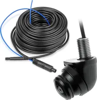 Carmedien Mini Kamera mit 210° Ultra Weitwinkel, Set 15m Kabel, 12V 24V IP69K Rückfahrkamera, Seitenkamera, Frontkamera