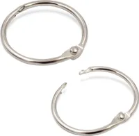 Klapp- Heftring / Schlüsselring aufklappbar | Ø 32 mm | Stahl verzinkt