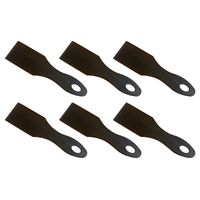 Metaltex 256012038 Raclett-Schaufel, schwarz (6er Pack)