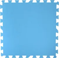 Pool Bodenschutzmatten 2m² Schutzboden 8er Pack 50 cm Blau