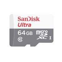 SanDisk Ultra 64 GB SDSQUNR-064G-GN3MN Micro SDXC 64 GB Karta pamięci