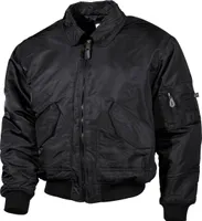 MFH US CWU Pilotenjacke, schwarz