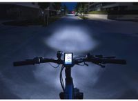FISCHER Fahrrad-Akku-LED-Beleuchtungs-Set 80 Lux