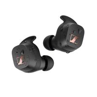 Sennheiser SPORT True Wireless wireless Kopfhörer True Wireless, Bluetooth, Widerstandsfähig gegen Staub, Spritzwasser und Schweiß, schwarz