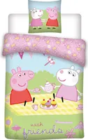 Peppa Wutz - Peppa Pig - Wende-Bettwäsche-Set, 135x200 & 80x80