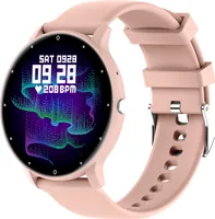 ZL02CPRO chytré hodinky, sportovní náramek, 1,28palcový TFT displej, fitness tracker, 100+ sportovních režimů, růžová barva