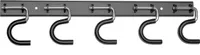 Geräteleiste Gartengerätehalter Gerätehalter für Gartengeräte 500 mm 5 H Massiv