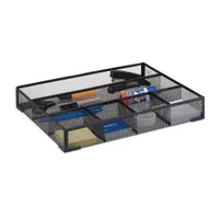 relaxdays Schreibtischorganizer Metall groß
