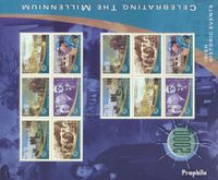 Briefmarken Irland 2000 Mi 1206-1211 Zd-Bogen (kompl.Ausg.) postfrisch Ereignisse