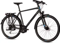 Airtracks Herren Trekking Fahrrad 28 Zoll TR.2845 Alivio 24 Schwarz(60cm (Körpergröße 185-195cm))
