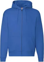 Fruit of the Loom - "Premium" Hoodie mit durchgehendem Reißverschluss für Herren/Damen Uni PC5444 (M) (Königsblau)