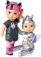 Zapf Creation 906057 - BABY born Minis - Doppelpack Noah&Billie