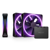 NZXT F-Serie F120 RGB DUO Lüfter Triple Black RF-D12TF-B1 retail