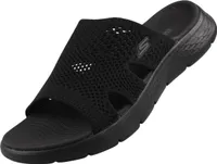 Skechers Go Walk Flex Sandal Elation Damen Pantoletten Schwarz