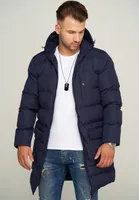SOULSTAR Herren Parka S2ROROS mit Kapuze warme Winterjacke Wintermantel Steppjacke Pufferjacke