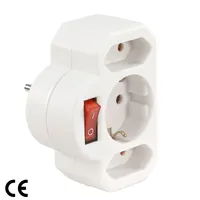 Benson Plug Duo Adapter + RA - Weiß 