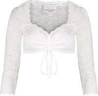 Dirndlbluse Rosalie weiß 32