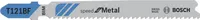 Bosch Stichsägeblatt T 121 BF Speed for Metal, 5er-Pack, Bleche 2608636702