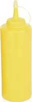 Quetschflasche 450 ml, Ø 7 cm, gelb
