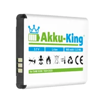 Akku kompatibel mit Samsung BST3108BE, AB463446BU - Li-Ion - für SGHD520 C520 C3750 D520 D720 E420 E500 E900 E1080W E1190 M150