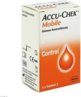 Accu-Chek Mobile Kontrolllösung 4 Einmalapplikat. 1X4 St