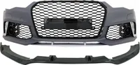 Spoiler przedniego zderzaka do Audi A6 C7 4G Facelift 15-18 RS6 Look