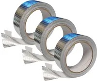 3er Set Aluminium Klebeband netzverstärkt 43 mm x 20 m