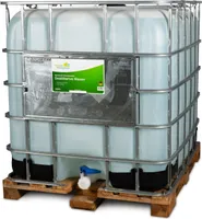 Alpenland destilliertes Wasser, 1.000 Liter im IBC mit Auslaufhahn