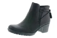 Rieker Y8880-00 Schuhe Damen Stiefel Stiefeletten Ankle Boots , Größe:41 EU, Farbe:Schwarz