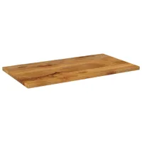 vidaXL Tischplatte 100x60x3,8 cm Rechteckig Massivholz Mango
