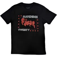 Matchbox Twenty - T-Shirt für Herren/Damen Unisex RO10436 (S) (Schwarz)