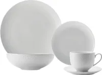 DIAMONDS Kaffee- und Tafelset 30-teilig, Porzellan, in Geschenkbox