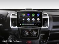 Alpine iLX-F115DU | für Fiat Ducato 250/290 Autoradio mit 11-Zoll-Touchscreen, DAB+, 1-DIN Einbaugehäuse, Wireless Apple Carplay und Android Auto Unterstützung