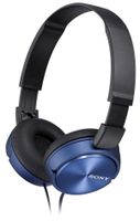 Sony MDR-ZX310 - Słuchawki - wokółuszne - przewodowe - wtyk 3,5 mm - niebieskie